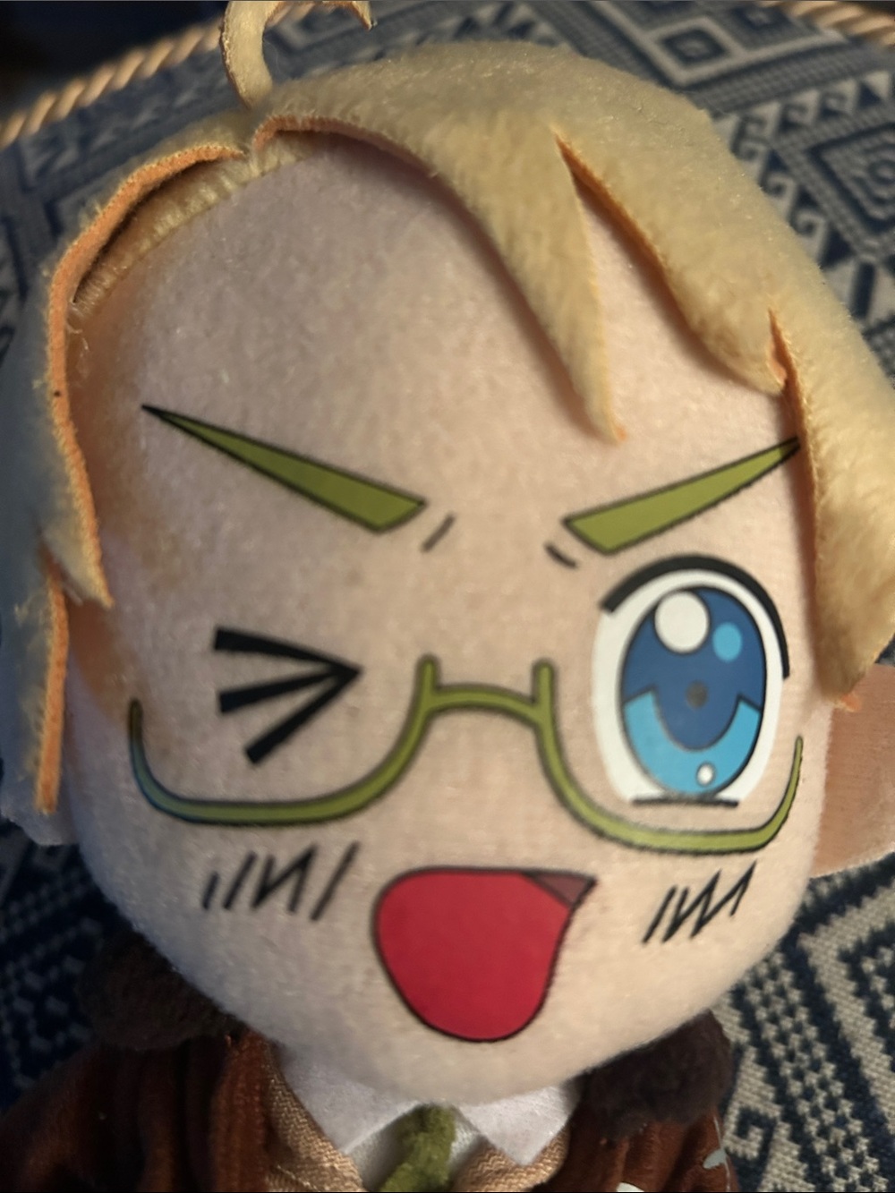 Anime- Hetalia Axis Powers America Alfred F. Jones 9” Plush - Picture 2 of 8